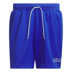 adidas Slct Logo Shor Basketball Short Mens Team Royal Blue