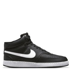 Nike Court Vision Mid Next Nature Mens Black/White
