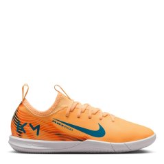 Nike Kids' Zoom Vapor 16 Academy Indoor Football Boot Melon Tint/Neo
