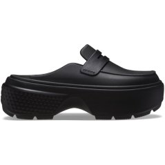Crocs Stomp Loafers Mens Black/Black
