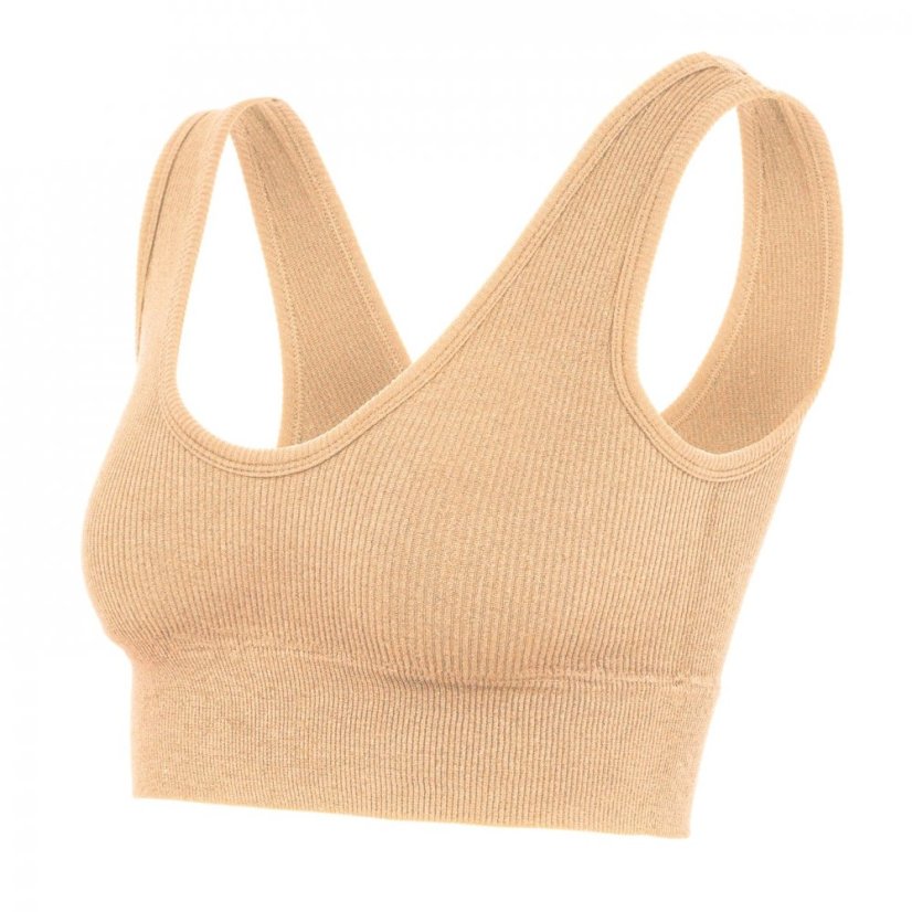 Miso Crop Top Womens Nude