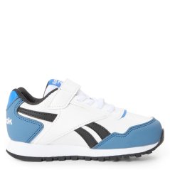 Reebok Unisex Kids' Glide Elastic Trainers White/Blue