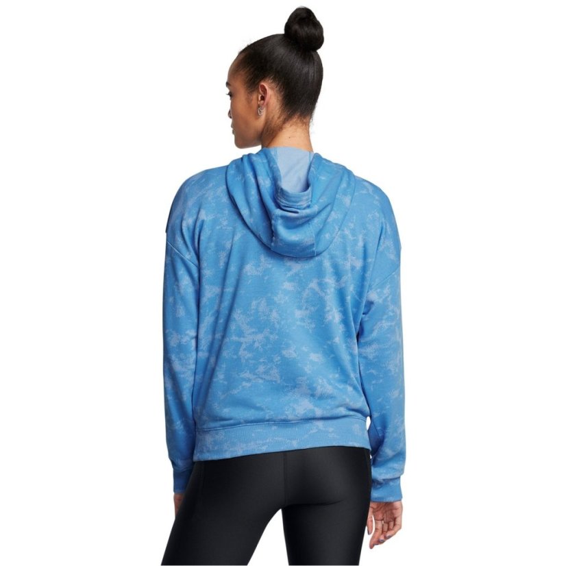 Under Armour Women's Underground Terry Performance Hoodie Blue