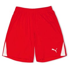 Puma (F3) Fb Team Shorts With Brief Juniors Red