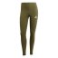 adidas Essentials 3 Stripe Leggings Womens Olive