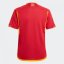 adidas Roma Home Shirt 2023 2024 Juniors Victory Red