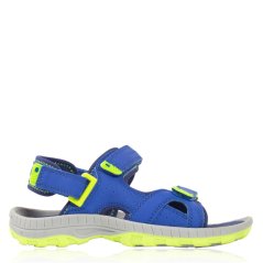 Karrimor Antibes Children's Sandals Blue/Lime