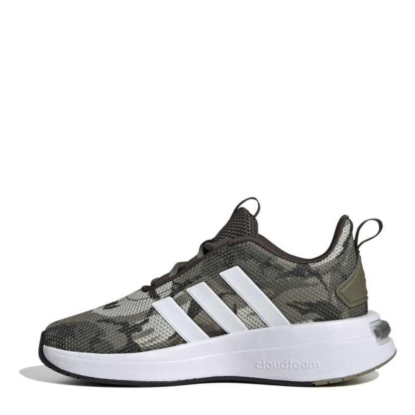 adidas Racer TR21 Junior Boys Trainers Camo Print