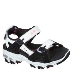 Skechers Unisex Kids' Sports Sandals Black/White