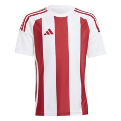 adidas Striped 24 Jersey Kids White/Red