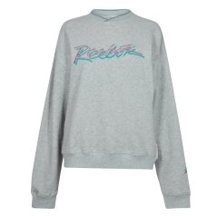 Reebok Energy Q3 Sweatshirt Womens Lgreyh