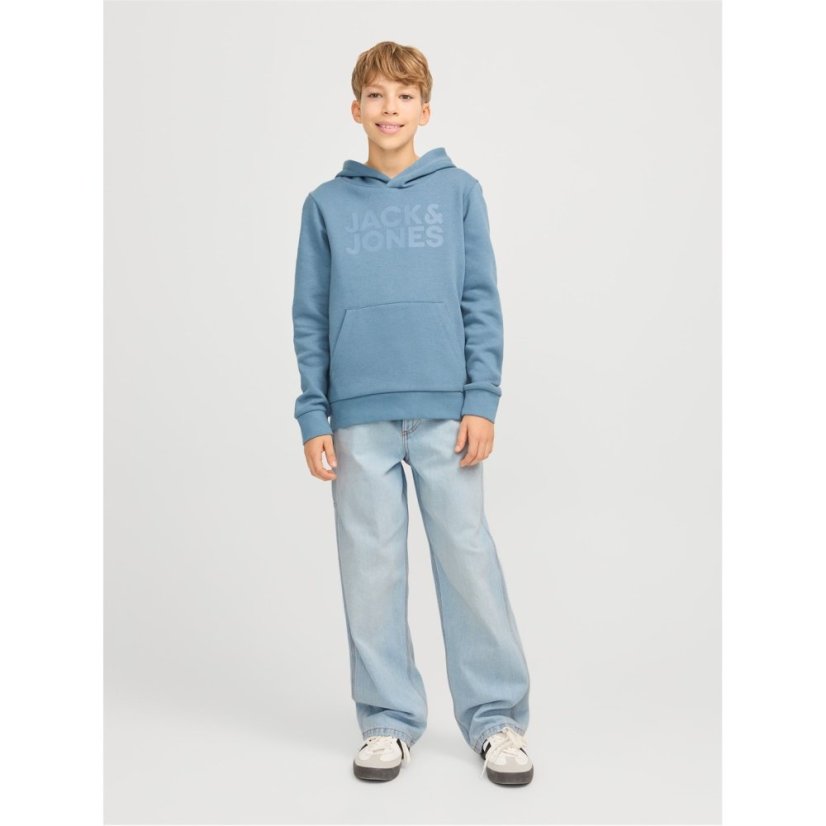 Jack and Jones Kids' Alex Carpenter Jeans Blue Denim