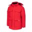 Lee Cooper Cooper Men Padded Parka Jacket Red