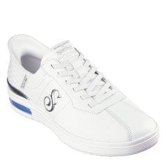 Skechers 6 Eye Classic Cup Low-Top Trainers Mens White