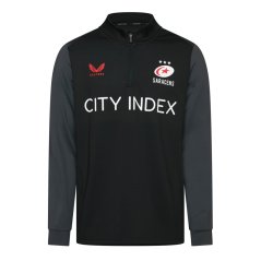 Castore Men's 1/4 Zip Fleece Caviar/ Ebony