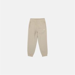 Slazenger Closed Hem Fleece Pants Junior Light Beige