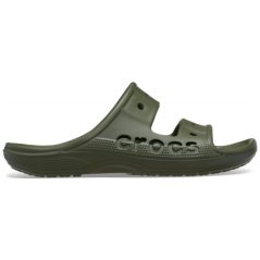 Crocs Women's Baya Flat Sandals Army Green