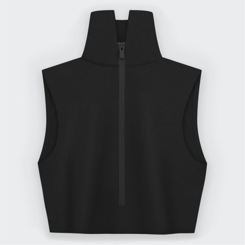 adidas Women's Strappy Crop Top Black