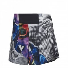adidas US Print Shorts Womens Black/Multi