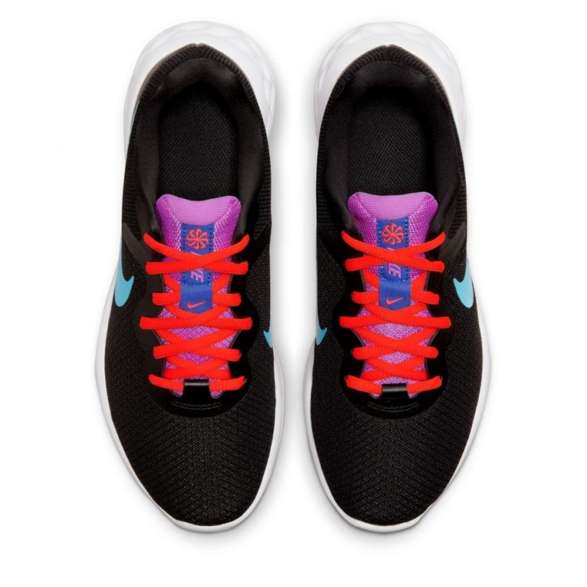 Nike Revolution 6 Women's Running Shoes Black/Blue/Red