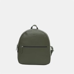 Firetrap Leather Zip Backpack Sea Kelp