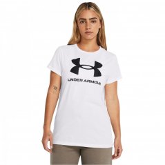 Under Armour UA Sportstyle Graphic Short Sleeve Wht/Blk