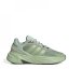 adidas Ozelle Cloudfoam Trainers Mens Silver Green