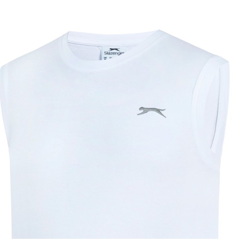 Slazenger Mens Vest White
