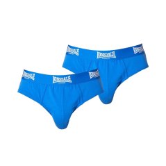 Lonsdale 2Pk Brief Mens Blue