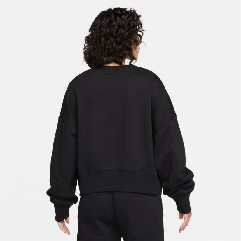 Nike Sportswear Phoenix Fleece Women's Over-Oversized Crewneck Sweatshirt Black