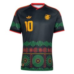 adidas Mens Jamaica Marley 10 Away Shirt 2026 Black/Yellow