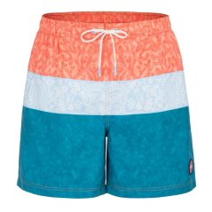 Hot Tuna Print S/Shrt Sn52 Coral Stripe
