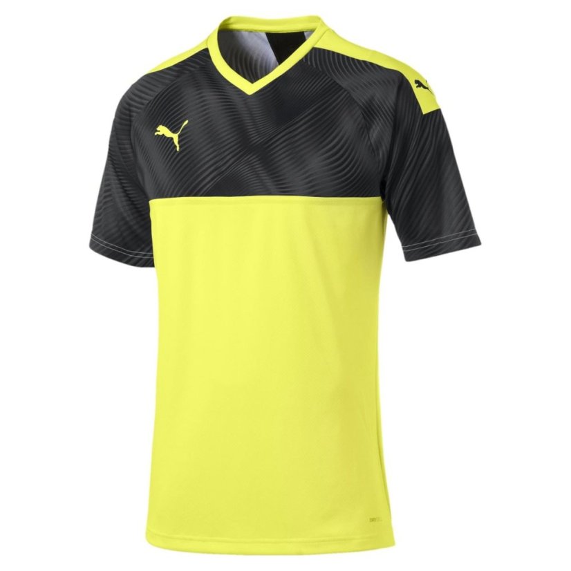 Puma Cup Jersey Mens Yellow/Aspha