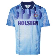 Score Draw Tottenham Hotspur Retro Third Shirt 1992 Adults Blue/Black