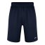 Slazenger Fleece pánske šortky Navy