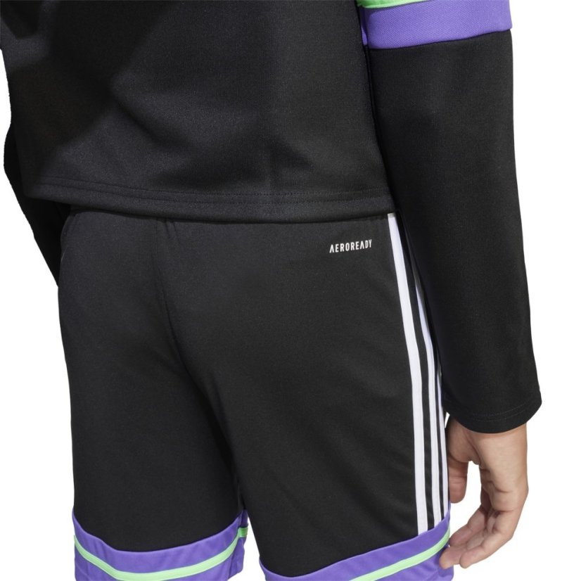 adidas F50 Training Shorts Juniors Black/Purple