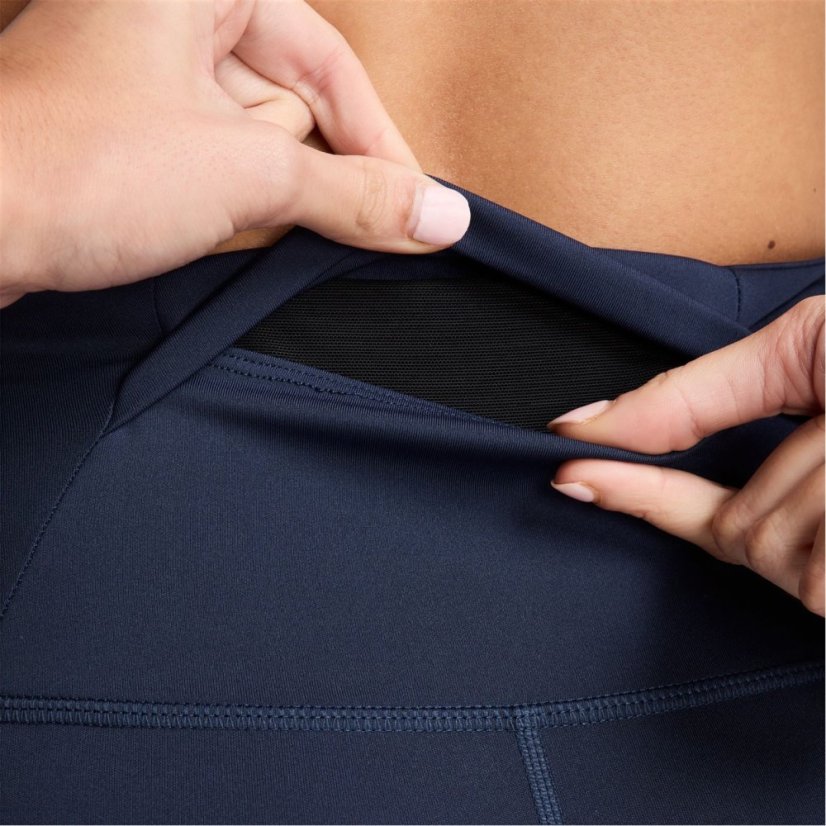 Nike Tempo High-Waisted 7/8 Running Leggings Womens Midnight Navy