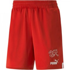 Puma Switzerland Shorts Replica Adults Pm Rd/ Wht