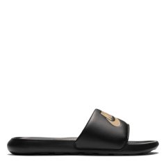 Nike Victori One Mens Slides Black/Metallic
