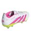adidas Unisex Kids' Pred Elt Firm Ground Football Boots Wht/Pink/Lem
