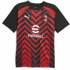 Puma AC Milan Pre Match Shirt 2023 2024 Adults Red/Black