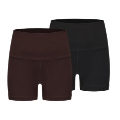 Slazenger Booty Shorts Womens Chocolate/Black