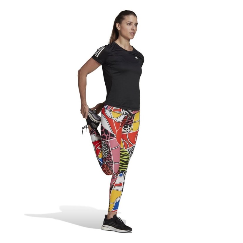 adidas Rich Mnisi Running Leggings Womens Multi colour