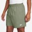 Nike Sportswear Essentials Men's Woven Flow Shorts Oil Green/White