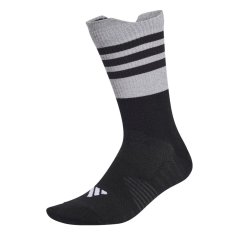 adidas Men's Reflective Running Crew Sock Black