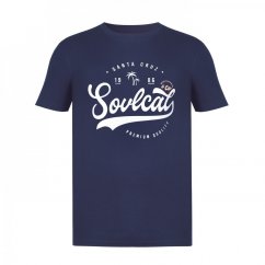 SoulCal Large Logo pánské tričko Navy