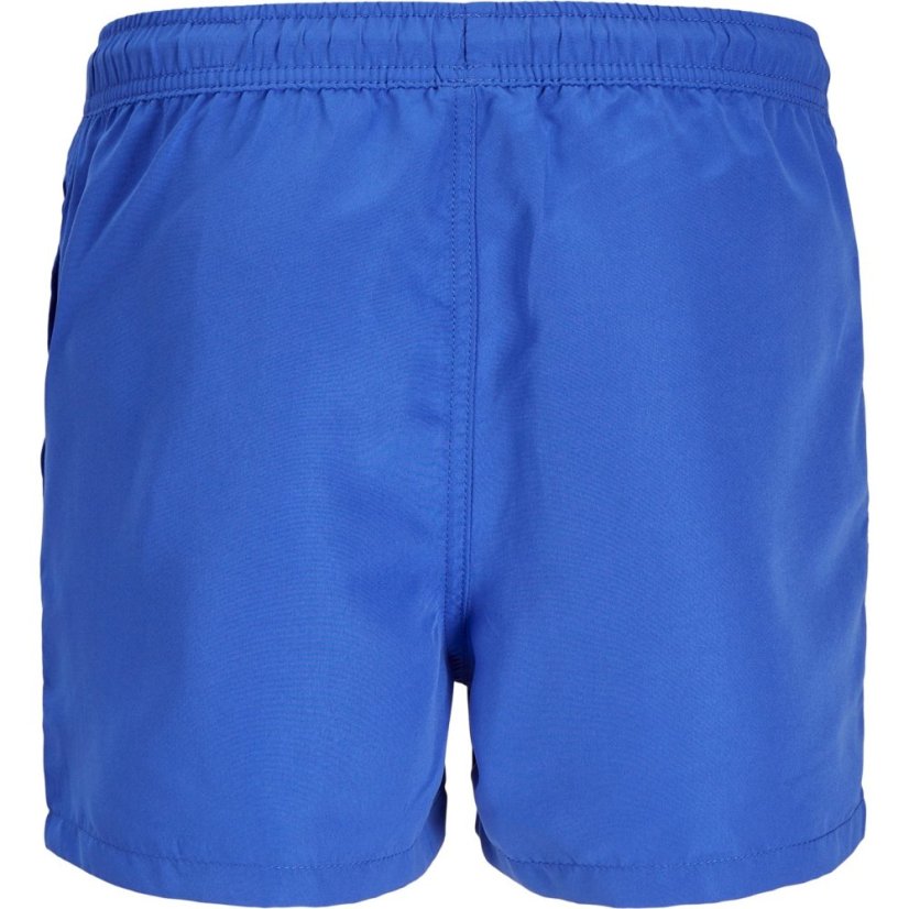 Jack and Jones Logo Swim Short Junior Boys Dazzling Blue