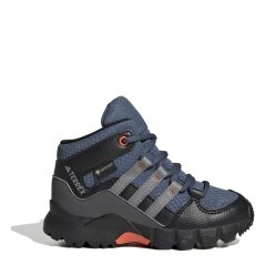 adidas Terrex Mid GORE-TEX Hiking Shoes Infants Wondersteel/Gre