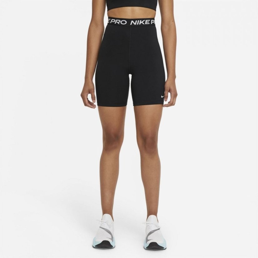Nike Pro 7inch High Rise Shorts Womens Black