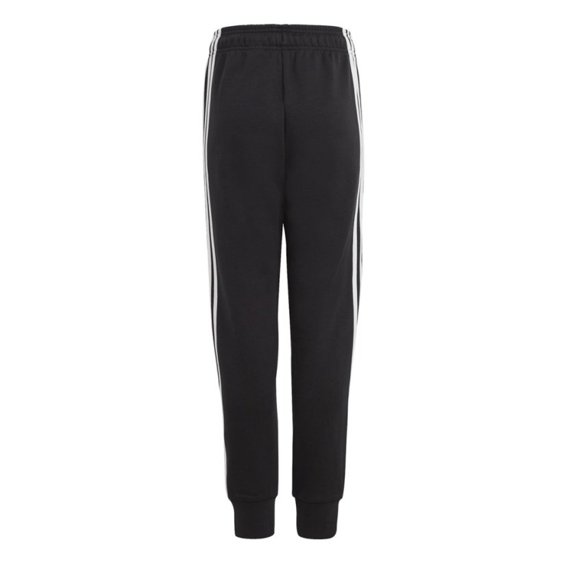 adidas Future Icons 3-Stripes Cotton Tracksuit Bottoms Black/White